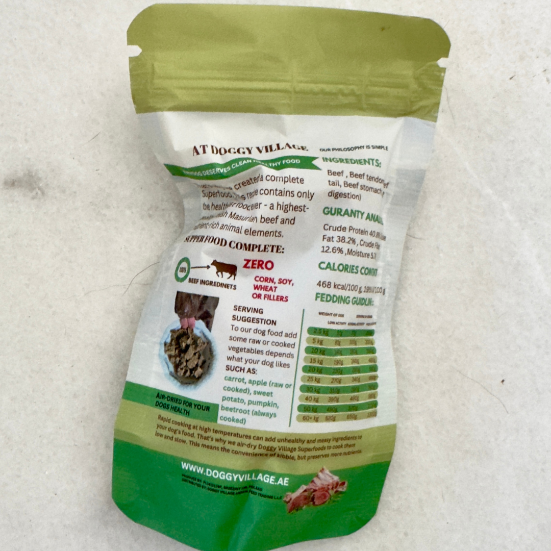 Sample Air Dog Food