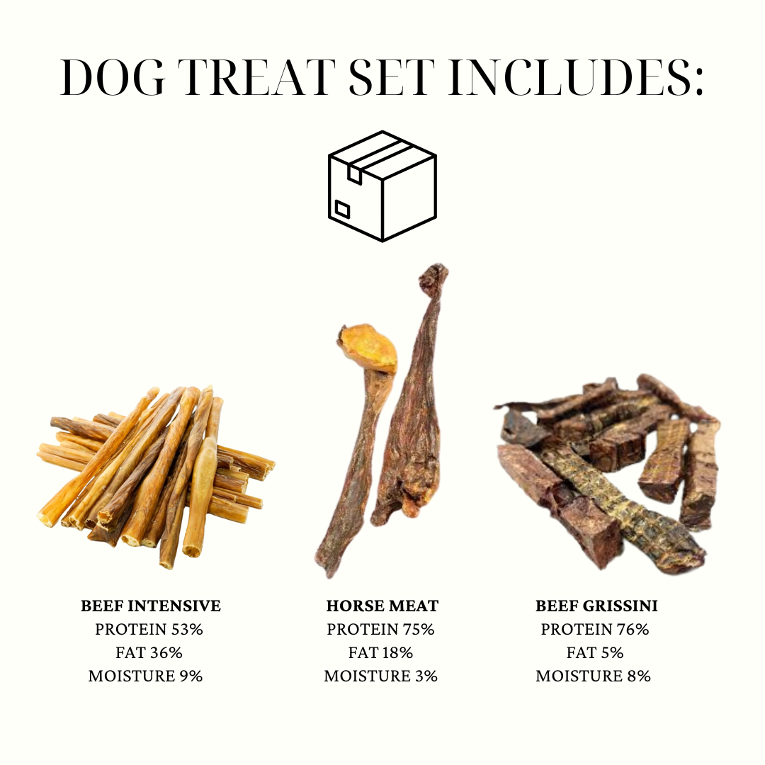 SMALL MEDIUM DOG CHEWS AND TREAT SET