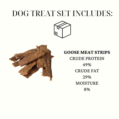 SMALL, MEDIUM  DOG FOOD AND CHEWS SET