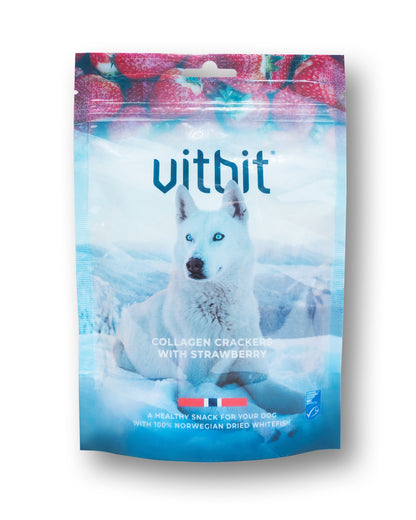 Vitbit Collagen Crackers with Strawberry 70g